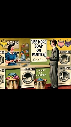 A woman was unhappy with the way her laundry was done at the local Chinese Laundry, so she wrote a note and put it in the bag with the next collection of soiled clothes: “USE MORE SOAP ON PANTIES!” She got the clean laundry back, and was still dissatisfied with the results, so the following week she enclosed another note: “USE MORE SOAP ON PANTIES! “The Chinese laundryman became very annoyed, and when her clean laundry was delivered, it contained a note from HIM:...Brilliant continuation in the 