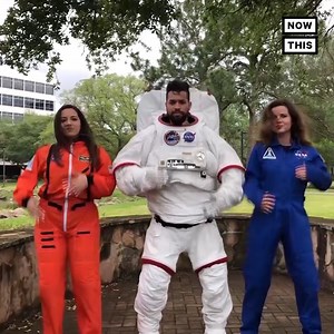 NASA interns created this Ariana Grande parody music video to promote the agency’s goal of sending women to the moon | NowThis