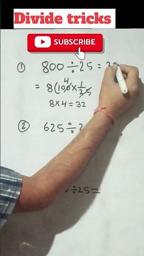 5 Amazing Divide Tricks You Can Master in Minutes #maths #mathstricks