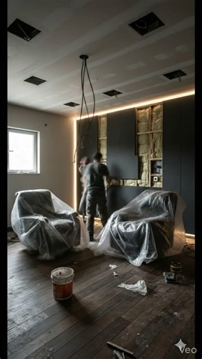 TV Lounge — Dark Cinematic Media Room