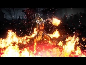 Scorpion Mortal Kombat 4k Live Wallpaper.