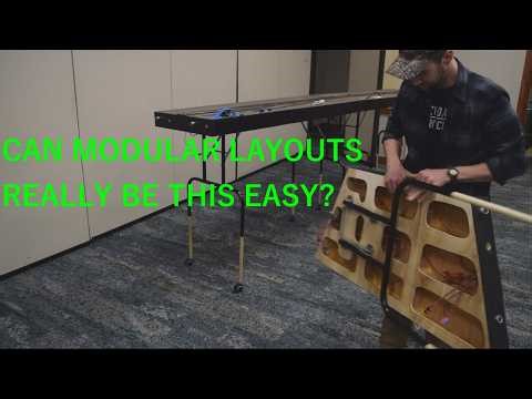 WHERE SPEED-MO SHINES: Setup and breakdown of the fastest and easies HO Scale Modular layouts