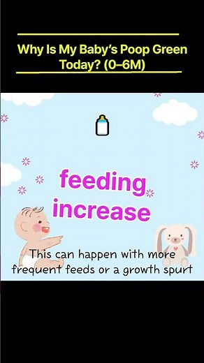 Why Is My Baby’s Poop Green Today? (0–6M)