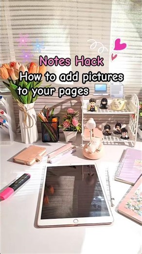 Notes hack: how to add pictures to your pages 💻 📃