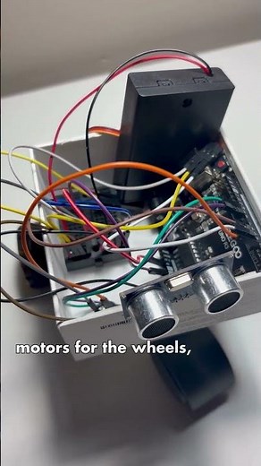 I Built an Arduino Obstacle Avoidance Robot #arduino #robotics #engineeringstudents #collegestudent