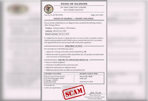 Cook County Scam Alert: Fake Court Texts Demand Payment