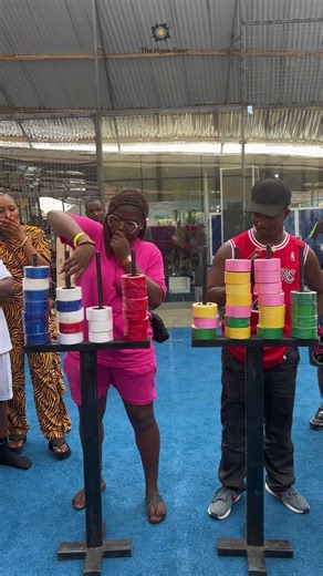 Color ring sorting game #viralgames #fungames #challengegames #partygames