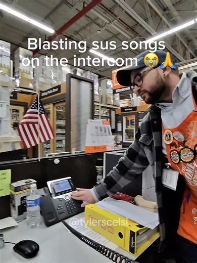 Pranking with Sus Songs on the Intercom