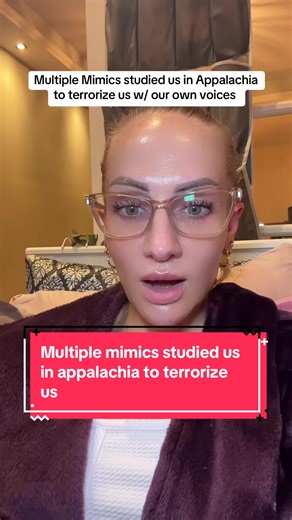 I’ve heard of one mimic, but multiple mimics mimicking multiple voices?! 😭 #AppalachianHorror #MimicStory #ScaryStoryTime #ParanormalTok #CreepyTok