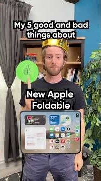 5 Pros and Cons of Apple's New Foldable Phone
