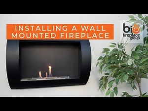 How To Install Wall-mounted Bio Ethanol Fireplace Ocean | Bio Fireplace Group