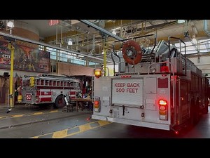 chicago fire department Ambulance 70 Engine 63 Responding