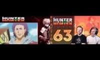 Mix of 2 videos from youtube : Hunter x hunter episode 63