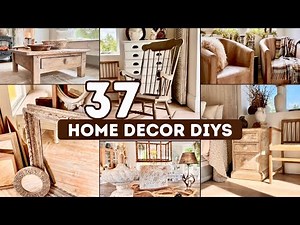 37 DIY Home Decor Thrift Flips | Affordable Decorating Ideas