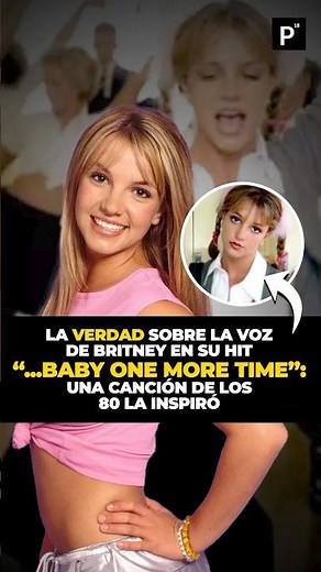 The TRUTH about Britney's voice in her hit "BABY ONE MORE TIME": an 80s song inspired it