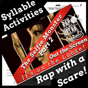 Fun Halloween Decoding Multisyllabic Words Worksheets Passage 5th and 6th Grade