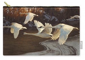 Icing Up Zip Pouch by Greg Beecham