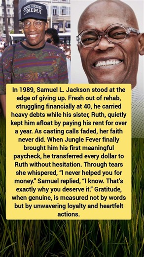 Samuel L. Jackson's Heartwarming Gift to His Sister | A True Story of Gratitude