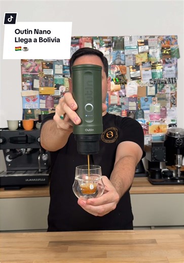 Unboxing y Tutorial de la máquina de espresso portátil Outin Nano Disponibles en Bolivia, si estás en Bolivia contáctate conmigo por la tuya ☕️🇧🇴 #coffee #coffeetime #bolivia🇧🇴 #coffeelover #espresso