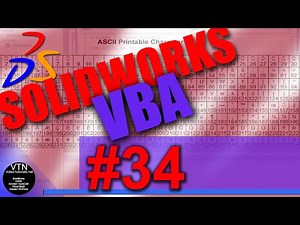 SOLIDWORKS VBA 34 ( Record Macro ) Tutorial