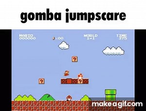 goomba jumpscare on Make a GIF