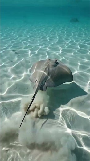 Cinematic 4k POV of a person walking in shallow, clear tropical water. Brightsunlightcreates