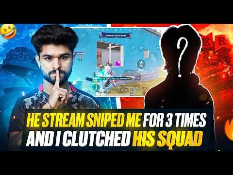 THIS STREAMER TARGETED ME IN 3 MATCHES AND THIS HAPPENED... 😱🔥 LoLzZz Gaming vs STREAM SNIPERS