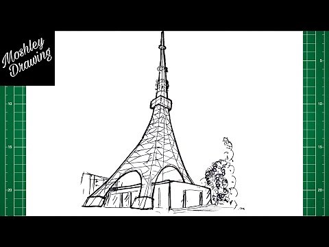 How to Draw The Tokyo Tower