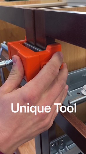 This is a must have tool for cabinet installs! Look up claw clamp. #construction #realestate #tools #diy | Misha Panchishak