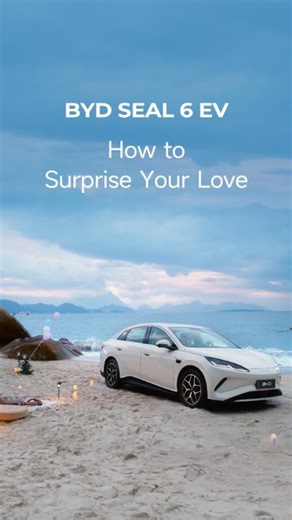 The perfect Valentine's drive in BYD SEAL 6 EV. Which surprise wins their heart? 💐 A bouquet on the passenger seat ✨ Their favorite drink, perfectly tempered Vote or share your romantic idea! #BYD #BuildYourDreams #ValentinesDay #fyp #CarTok