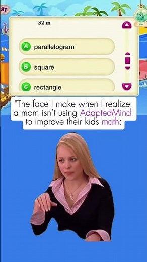 The adaptive math app that adjusts their level, explains mistakes and builds confidence #KidsMath