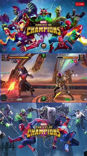 Marvel Contest Of Champions Gameplay MCOC #mcocbattlegrounds #mcocgameplay #mcoc #marvel #cyberfunk