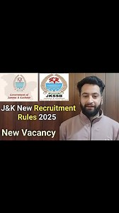 103K views · 1.5K reactions | #GoodNews JKSSB New Posts - All Departments New Recuritment Rules - J&K Govt New Decision #jkssb #jkssbjobs #JKJobs #JKJobsForYou #jobs #jobopportunity #jobopportunities #jobalert #jobsearch | JK STUDY INFO | Facebook