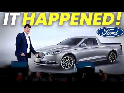 IT’S BACK! Ford CEO Reveals The Return Of The Ford Ranchero & SHOCKS The Entire Car Industry!