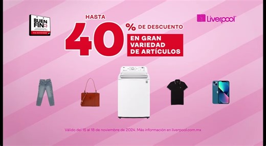 ¡Aprovecha el Buen Fin! Liverpool es parte de mi vida | Novedades Yucatán