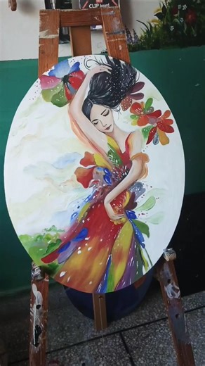 oil painting,acrylic painting #3dart #pyrography #woodburning