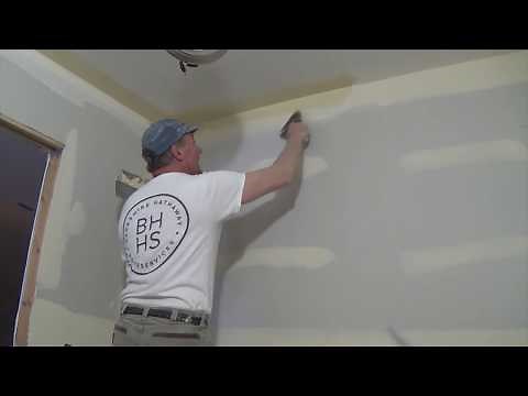 Day 5: Skim Coat Inside Drywall Corners and Seams