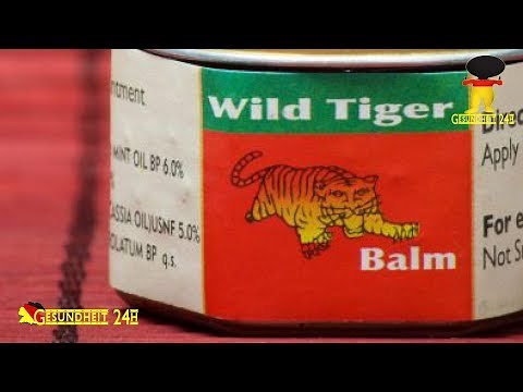 Tigerbalsam bei Erkältung und Kopfschmerzen: Rot oder weiß?