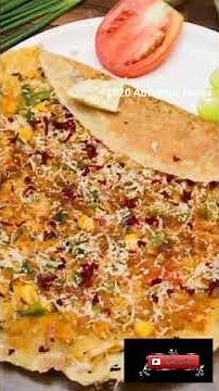 Cheese Dosa Recipe / How to make crispy Cheese Dosa Recipe