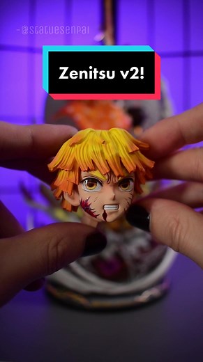 Guess the Demon Slayer Character: Zenitsu Statue Unboxing