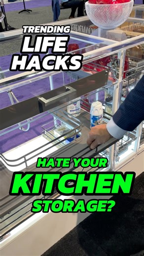 Kitchen Storage Issues? Here are the Top Kitchen Design Ideas. These are the Perfect Life Hacks for Every Home Improvement Project! Want More Information? Just Comment KITCHEN and I’ll Send it to You. #reels #lifestyle #lifehacks #kitchen #kitchendesign #kitchenrenovation #kitchenaccessories #gadgets #hacks #design @revashelf | Interior Trend Inc.
