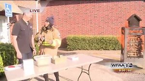 ICYMI: On Friday Alanna was live at the Ovilla Fire Department with homebuilder/youtuber Matt Risinger from Risinger & Co for a demonstration of Roxul's fire resistant rock wool insulation. Check it out for yourself. | Good Morning Texas