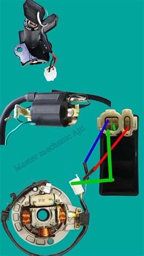 cdi system/#automobile #seriescircuit #electrical