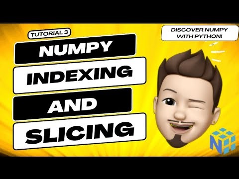🚀EXPLAINED: INDEXING & SLICING NUMPY ARRAYS !🚀