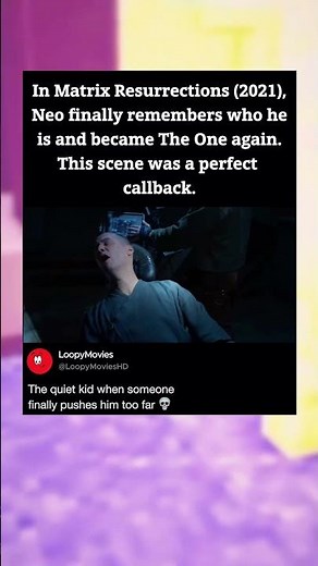 When Neo Finally Remembers He's The One 🔥