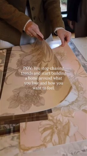 Danielle Hardy on Instagram: "One of my favorite “trends” I’m seeing for 2026 is people not chasing trends at all. Designing a space you genuinely love, one you’re excited to come home to, should reflect how you want to feel when you’re in it. Designing wallpaper for @greencrest_manor has been so much about that. Leaning into what the manor already is, how we want guests to feel on such a meaningful day, how the space photographs, and most importantly honoring the history and soul of the place. 