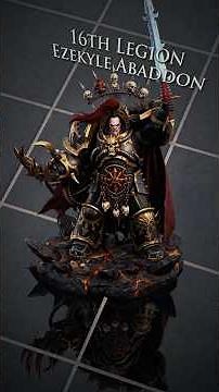 The Greatest Champions of Each Legion #warhammer #animation #miniature