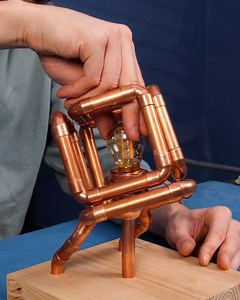 998K views · 1.1K reactions | Turning Copper Into A Lamp | Crafty Panda How | Facebook