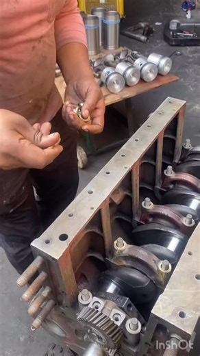 Uncle Bobs Garage | Time to put the crankshaft in place #dieselmechanic #trendingreels #trucksofinstagram #mechaniclife #cummins | Instagram
