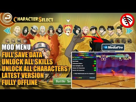 Naruto Ultimate Ninja Storm Mobile (Android & iOS ) Unlock All Characters With VIP Mod Free Download